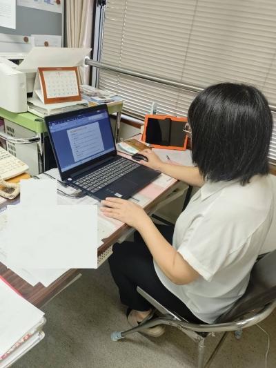 毎月の「キャンパスだより」を制作中です♪