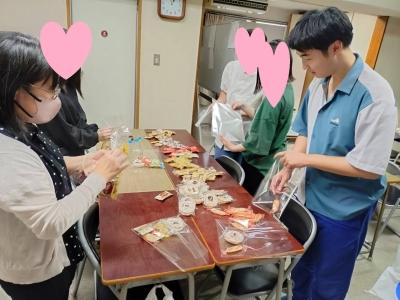 スポーツ大会の準備を頑張っています!